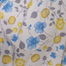 Load image into Gallery viewer, 50s UNLABELED HORROCKSES APPLE AND CHERRY FLORAL PRINT SUN DRESS - S