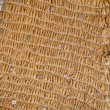 Load image into Gallery viewer, 50s DE WEESE LACE SPIDER WEB AND BUTTERFLY RHINESTONED SWIMSUIT - XS