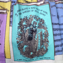 Load image into Gallery viewer, SPORTAVILLE 50s 60s "MUSIC HALL" MUSICAL SONG SHEET NOVELTY PRINT SKIRT - 26.5"