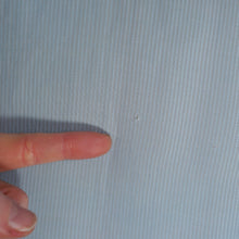 Load image into Gallery viewer, 50s "AV-EN-NO" SHEER BABY BLUE LACE TRIM DELICATE BLOUSE - XS-S