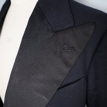 Load image into Gallery viewer, VINTAGE 60s? BLACK EVENING LONG BLACK TAILS / TAILCOAT - S-M