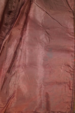 Load image into Gallery viewer, 60s 70s COLOURFUL ORANGE AND GREEN WELSH WOOL TAPESTRY CAPE COAT - S