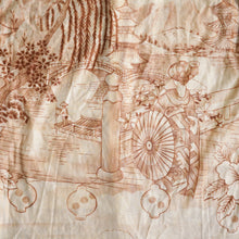 Load image into Gallery viewer, 70s CHINESE ROMANTIC SCENIC NOVELTY PRINT SILKY SHIRT - S