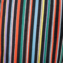 Load image into Gallery viewer, 80s COLOURFUL RAINBOW STRIPE WAISTCOAT - M