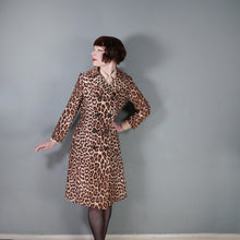 Load image into Gallery viewer, 60s BERGDORF GOODMAN / COUNT ROMI LEOPARD PRINT TRENCH COAT - S-M