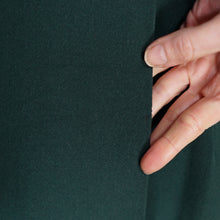 Load image into Gallery viewer, 60s does 40s DARK GREEN WOOL DOGEAR COLLAR AUTUMN COAT - S