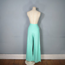 Load image into Gallery viewer, 70S SPINNEY "LIFE ON MARS" MINT GREEN TWO PIECE SUIT - S