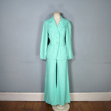 Load image into Gallery viewer, 70S SPINNEY "LIFE ON MARS" MINT GREEN TWO PIECE SUIT - S