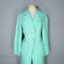 Load image into Gallery viewer, 70S SPINNEY "LIFE ON MARS" MINT GREEN TWO PIECE SUIT - S