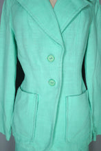 Load image into Gallery viewer, 70S SPINNEY "LIFE ON MARS" MINT GREEN TWO PIECE SUIT - S