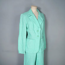 Load image into Gallery viewer, 70S SPINNEY "LIFE ON MARS" MINT GREEN TWO PIECE SUIT - S