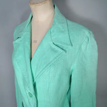 Load image into Gallery viewer, 70S SPINNEY "LIFE ON MARS" MINT GREEN TWO PIECE SUIT - S