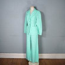 Load image into Gallery viewer, 70S SPINNEY "LIFE ON MARS" MINT GREEN TWO PIECE SUIT - S