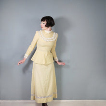 Load image into Gallery viewer, 70s MR DARREN TWO PIECE VICTORIAN PRAIRIE SKIRT AND BLOUSE DRESS SET - XS