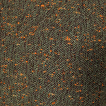 Load image into Gallery viewer, 50s FLECKED BROWN ORANGE WOOL CROPPED BOLERO JACKET - XS-S