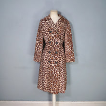 Load image into Gallery viewer, 60s BERGDORF GOODMAN / COUNT ROMI LEOPARD PRINT TRENCH COAT - S-M