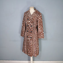 Load image into Gallery viewer, 60s BERGDORF GOODMAN / COUNT ROMI LEOPARD PRINT TRENCH COAT - S-M