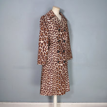 Load image into Gallery viewer, 60s BERGDORF GOODMAN / COUNT ROMI LEOPARD PRINT TRENCH COAT - S-M
