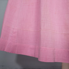 Load image into Gallery viewer, 40s DUSKY PINK TEA DRESS WITH A POLKA DOT SHAWL COLLAR - L / volup