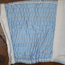Load image into Gallery viewer, 50s / 60s ST MICHAEL PASTEL BLUE STRAPLESS CORSET / BUSTIER SUN TOP - XS