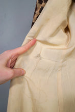 Load image into Gallery viewer, 60s BERGDORF GOODMAN / COUNT ROMI LEOPARD PRINT TRENCH COAT - S-M
