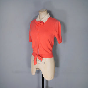 50s 60s SELECT SPORTSWEAR DUPONT ORLON CARDIGAN - S