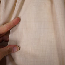Load image into Gallery viewer, 50s 60s BEIGE FULL SKIRTED BLANES DRESS WITH POLKA DOT SASH WAIST - XS