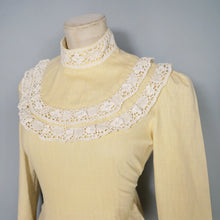Load image into Gallery viewer, 70s MR DARREN TWO PIECE VICTORIAN PRAIRIE SKIRT AND BLOUSE DRESS SET - XS