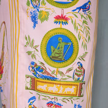 Load image into Gallery viewer, 60s PINK "SERBIN" MURIEL RYAN NOVELTY BIRD PRINT SHIFT DRESS - S