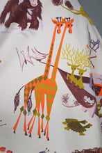 Load image into Gallery viewer, 50s 60s NOAHS ARC WHIMSICAL ANIMAL NOVELTY PRINT FULL SKIRT - 27"