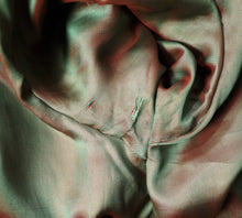 Load image into Gallery viewer, 50s 60s REBERE of MAYFAIR GREEN WOOL WITH FAUX LEOPARD OVER COAT - FREE SIZE