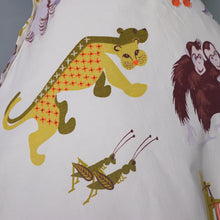 Load image into Gallery viewer, 50s 60s NOAHS ARC WHIMSICAL ANIMAL NOVELTY PRINT FULL SKIRT - 27"