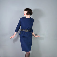 Load image into Gallery viewer, 60s GAY GIBSON BLUE BLACK CHECK TWO PIECE SKIRT AND TOP / DRESS SUIT - S