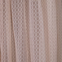 Load image into Gallery viewer, 50s HOWARD LINGERIE SHEER PINK MESH RUCHED BOUDOIR ROBE DRESS - M