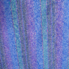 Load image into Gallery viewer, JIMMY HOURIHAN &quot;BORU&quot; 70s BLUE GREEN AND PURPLE LONG WOOL CAPE WITH BELT - S-M