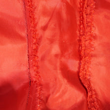 Load image into Gallery viewer, 50s ELEGANT STRAPPY FULL SKIRTED RED LACE AND SATIN PARTY / EVENING DRESS - S-M