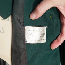 Load image into Gallery viewer, 70s DARK GREEN 3 PIECE DECO STYLE SUIT WITH WIDE LEGS - M