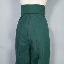Load image into Gallery viewer, 70s DARK GREEN 3 PIECE DECO STYLE SUIT WITH WIDE LEGS - M