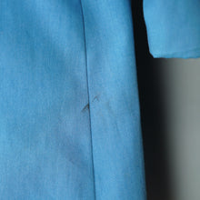 Load image into Gallery viewer, 70s BONNIE MAC LIGHT BLUE BELTED MOD TRENCHCOAT - M-L