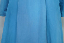 Load image into Gallery viewer, 70s BONNIE MAC LIGHT BLUE BELTED MOD TRENCHCOAT - M-L