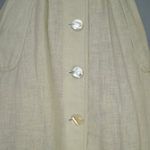 Load image into Gallery viewer, 70s BUS STOP PALE GREEN TWO PIECE FULL SKIRT AND CROPPED TIE BLOUSE TOP -