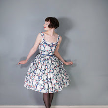 Load image into Gallery viewer, 80s DOES 50s CHIPIE WESTERN WEAR RICRAC PATCHWORK FULL SKIRTED SUN DRESS - XS-S