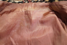 Load image into Gallery viewer, 60s LIGHT VELVET LEOPARD FAUX FUR SWING COAT WITH COWL COLLAR - S-M