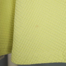 Load image into Gallery viewer, 50s THICK YELLOW WAFFLE COTTON FULL CIRCLE SKIRT - 26"