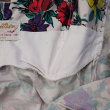 Load image into Gallery viewer, 50s COLOURFUL FLORAL JANTZEN INTERNATIOAL SET SWIMSUIT - M