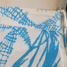 Load image into Gallery viewer, 40s / 50s SAILOR / FISHERMEN PRINT A-LINE MIDI SKIRT - 25"