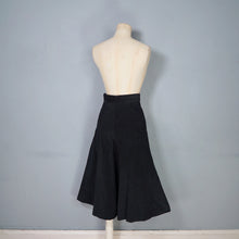 Load image into Gallery viewer, 70s CHELSEA GIRL BLACK CORDUROY CULOTTES TROUSERS - 25"