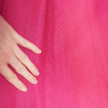 Load image into Gallery viewer, 50s GLAMOUROUS SHOCKING PINK SEQUIN EMBELLISHED PROM PARTY DRESS - S