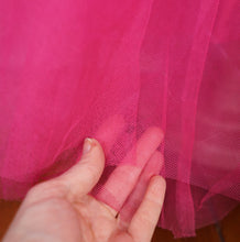 Load image into Gallery viewer, 50s GLAMOUROUS SHOCKING PINK SEQUIN EMBELLISHED PROM PARTY DRESS - S