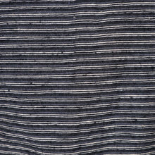 Load image into Gallery viewer, 80s does 50s LANVIN GREY STRIPE SILK BLEND ASYMMETRIC PEPLUM HOURGLASS JACKET - XS